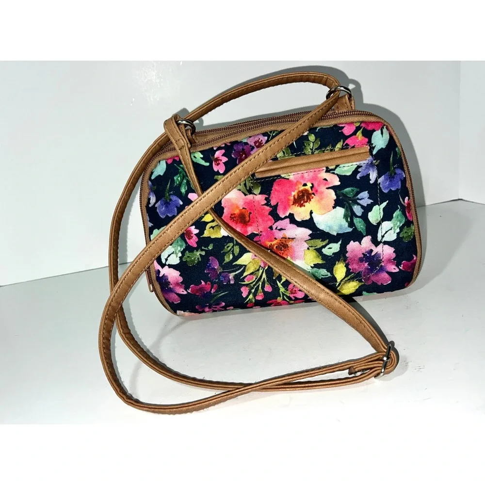 MultiSac Zippy Triple Compartment Crossbody Bag